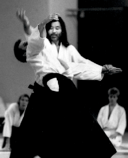 Seiichi Sugano. Aikido Technik Kokyu Ho.Foto: Magnus Hartman.