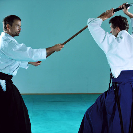 Budo Schwert Stock Kamae - Budo Aikiken Berlin