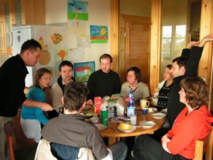 Aikido Fahrt nach Rostock :Frühstück