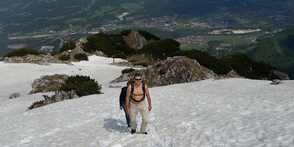 aikido seminar salzburg ausflug auf den untersberg im schnee