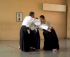 Stefan Stenudd, Berlin Tanden Dojo Aikido Lehrgang, 2002. Foto: Larry Kwolek.