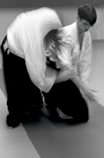 Aikido Technik Kokyonage mit Jonas Dahlqvist, Malmö. Foto: Ulf Lundquist.