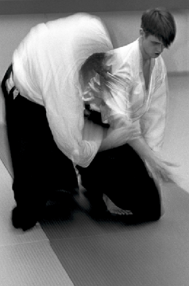 Aikido Technik Kokyonage mit Jonas Dahlqvist, Malmö. Foto: Ulf Lundquist.