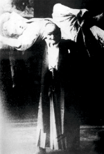 Sokaku Takeda mit einer Daitoryu-Technik