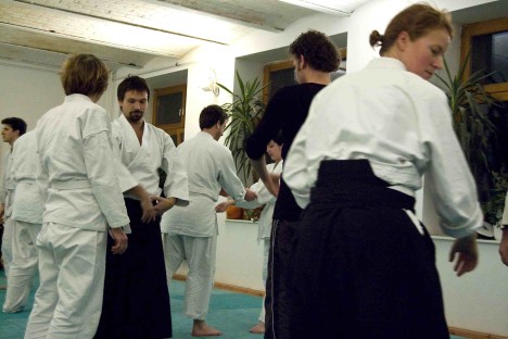 Aikido Berlin Training bei Tanden 2009