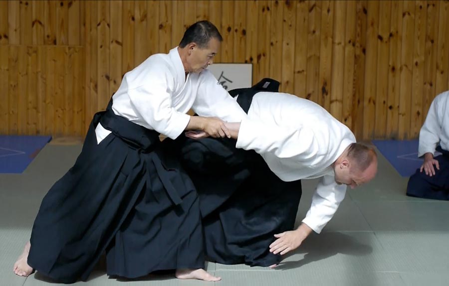 Tanaka Sensei, Aikido Ikkyo