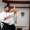 Alexander und Konstantin mit Irimi Nage gegen Tsuki Angriff beim Aikido Seminar in München mit Konstantin Rekk Sensei aus Berlin