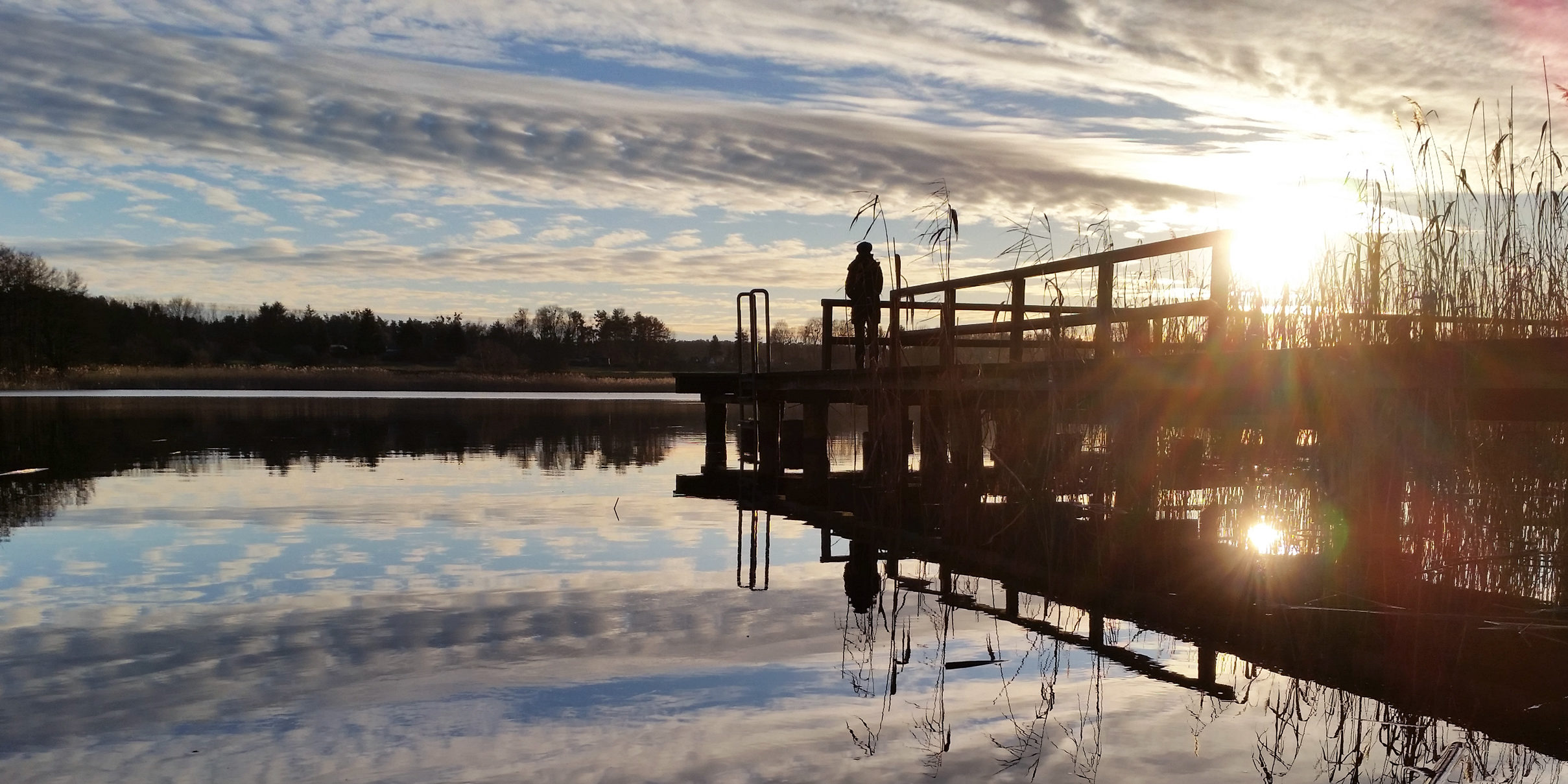 Abendsonne am See - Impressionen vom Qigong Seminar am Vielitzsee