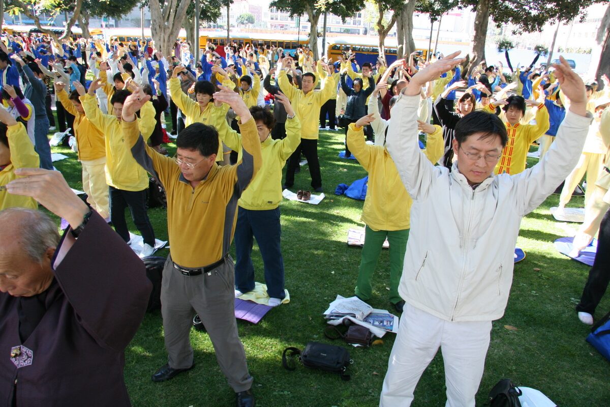 Falun Gong Praktizierende, China.