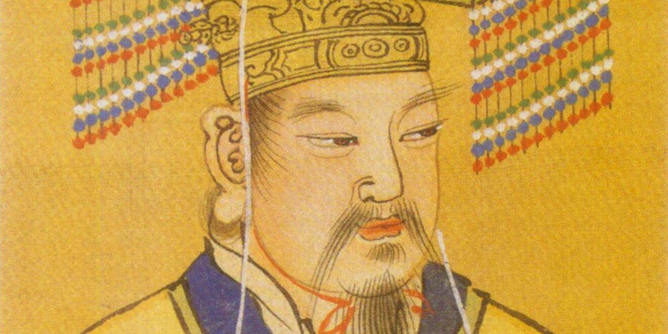 Huangdi, der Gelbe Kaiser, nach dem das Grundlagenwerk Huangdi Neijing benannt wurde